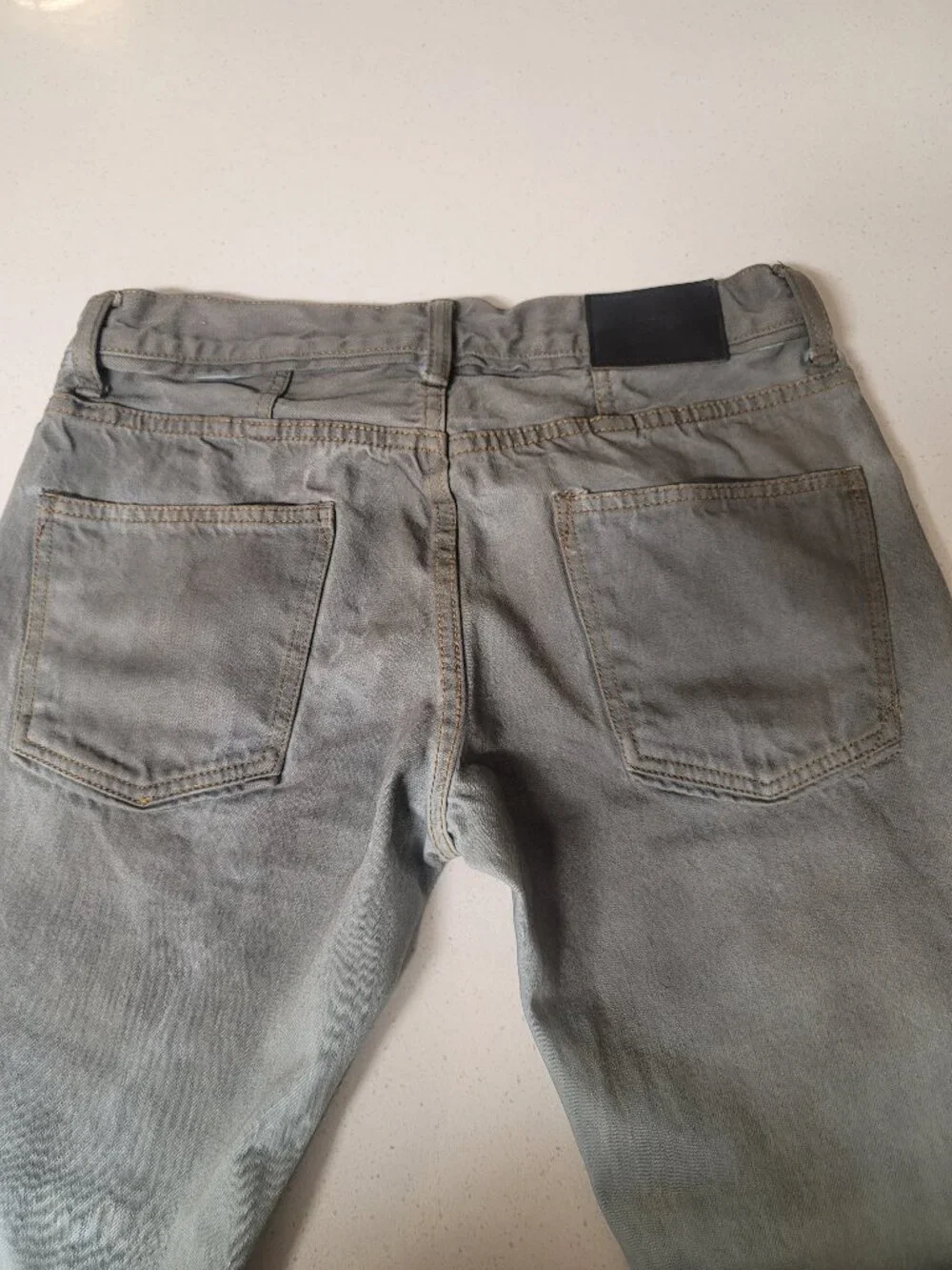 Dope Brand Distressed Designer Jeans Button Fly Size 30/31 Excellent Condition